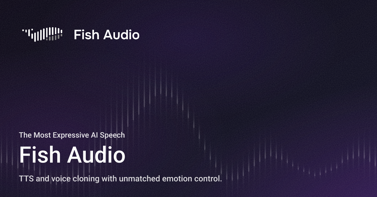 Fish Audio S1 preview